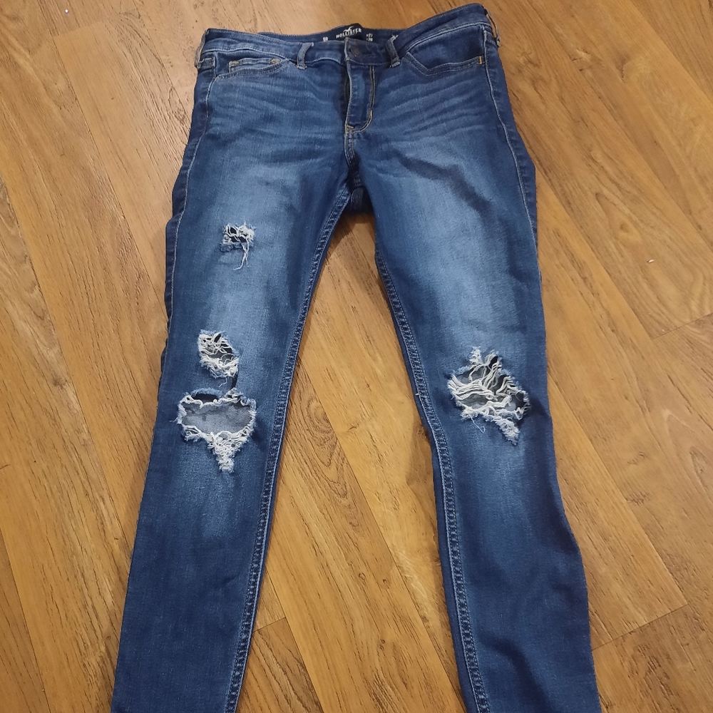 Hollister sz5 low rise skinni jean